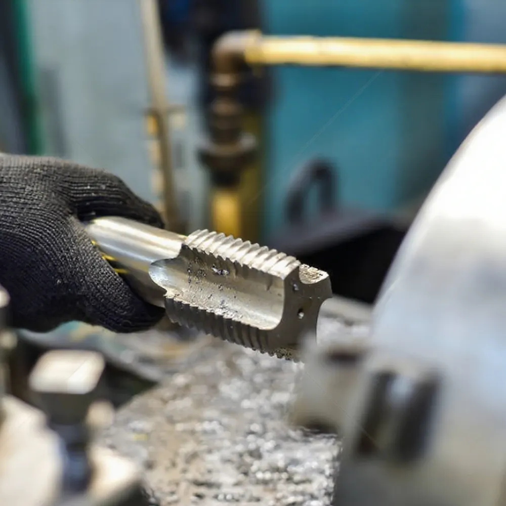 Как решить проблему поломки метчика при использовании радиально-сверлильного станка?